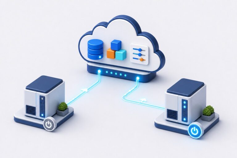 Automatické zálohování a obnova celého ERP systému MAXim